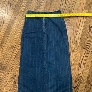 Vintage denim skirt